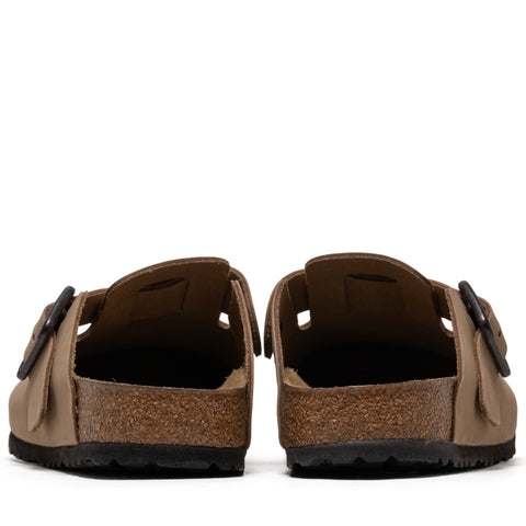 Birkenstock Boston Wire Buckle Nubuck - Sandcastle