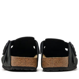 Birkenstock Boston Wire Buckle Nubuck - Black