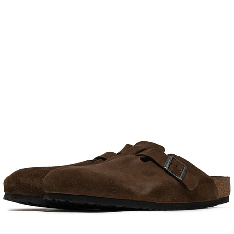 Birkenstock Boston Soft Footbed Suede - Carafe