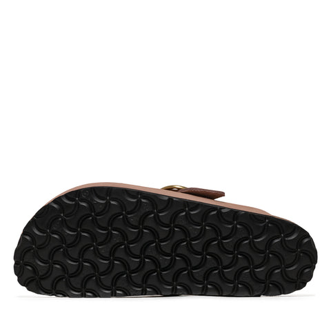 Women's Birkenstock Boston Big Buckle Nubuck - Soft Pink