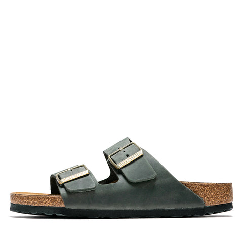 Women's Birkenstock Arizona Oiled Leather - Thyme