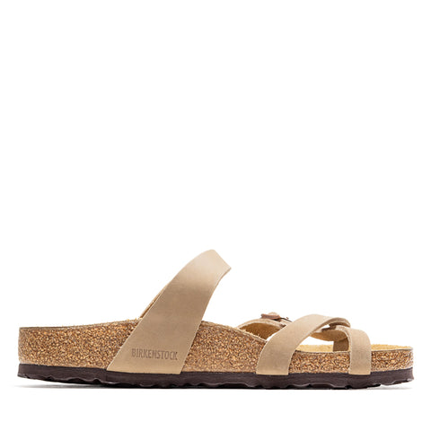 Women's Birkenstock Mayari Oiled Leather - Tobacco Brown