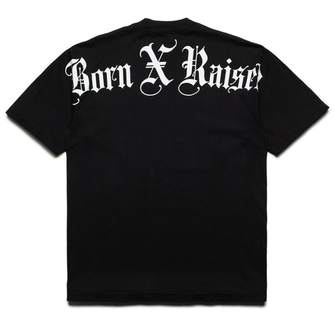 Born x Raised Blackletter Jumbo Arch Tee - Black