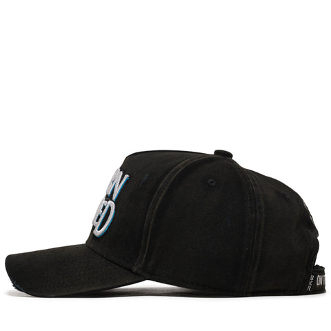 Born x Raised Crooked Strapback - Vintage Black