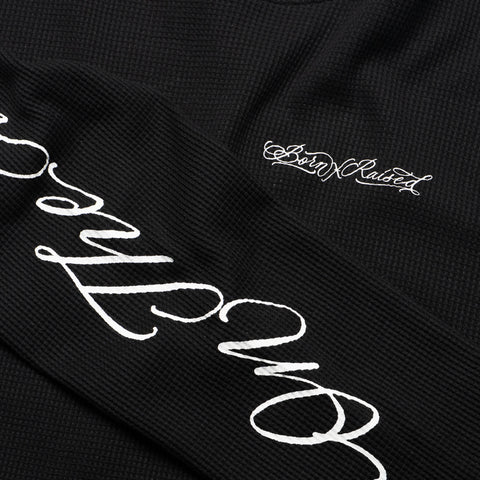 Born x Raised Fine Line Thermal - Black