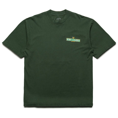 Born x Raised Malt Tee - Forest Green