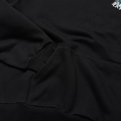 Born x Raised Party Wizard Rocker Hoodie - Black