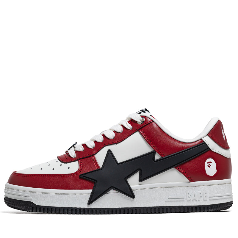 Bape Sta Os 2 M2 Burgundy Black Red 8.5