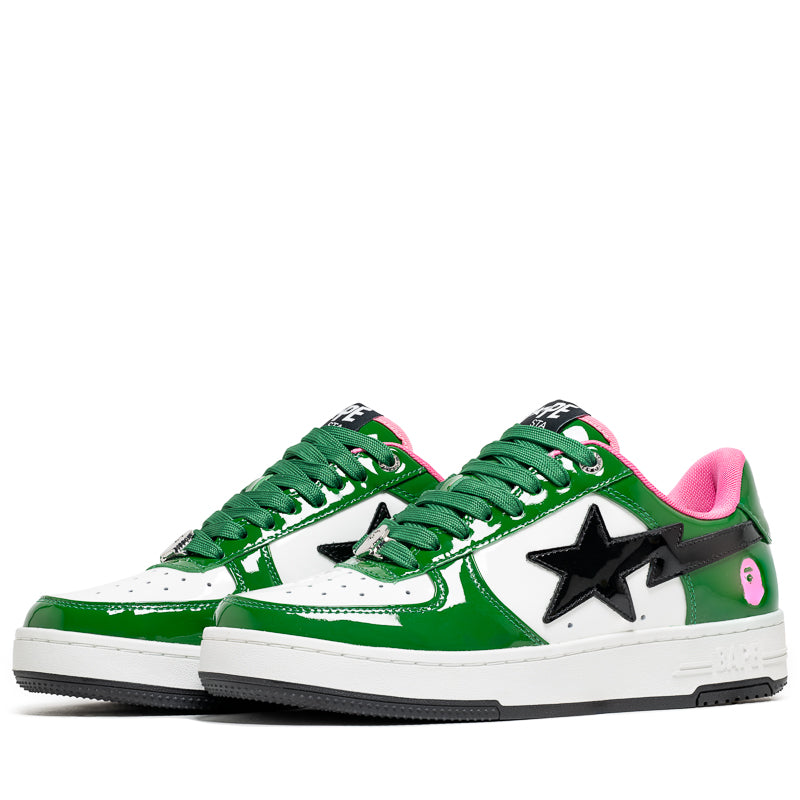 A Bathing Ape Bape Road Sta x Metallic hot Green Size 42.5 US 9