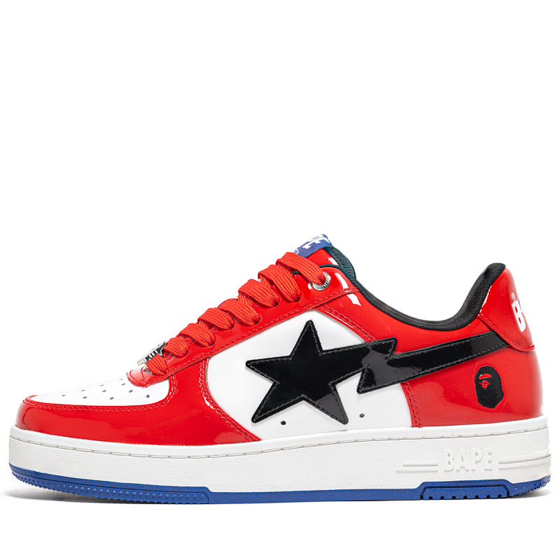 Bape factory Bapesta Red Sneaker