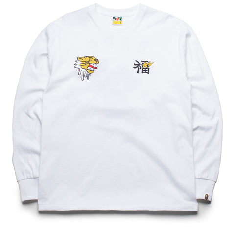 A Bathing Ape Souvenir L/S Tee - White