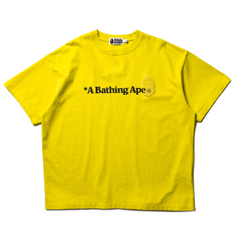 A Bathing Ape Neon Color Relaxed Fit Tee - Yellow