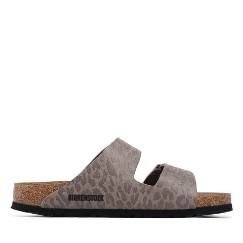 Women's Birkenstock Arizona Synthetic - Leopard Gray Taupe