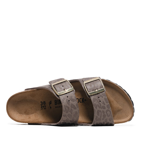 Women's Birkenstock Arizona Synthetic - Leopard Gray Taupe