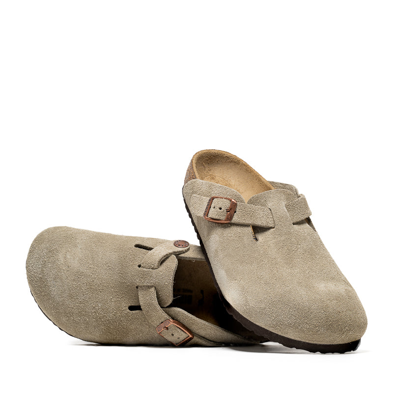 靴 BIRKENSHTOCK Boston Taupe Birkenstock Boston Sneaker » Buy online now!