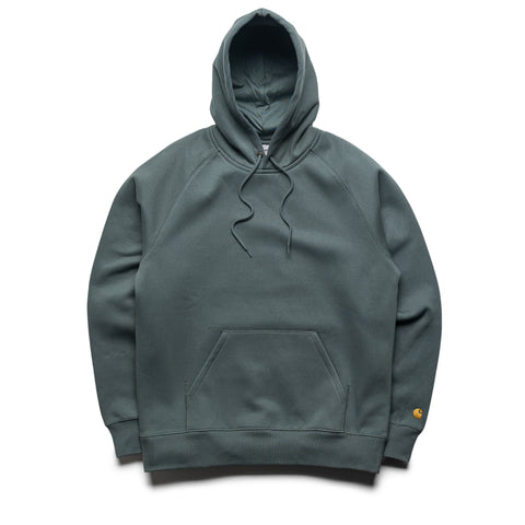 Carhartt WIP Chase Hoodie - Velvet Green/Gold