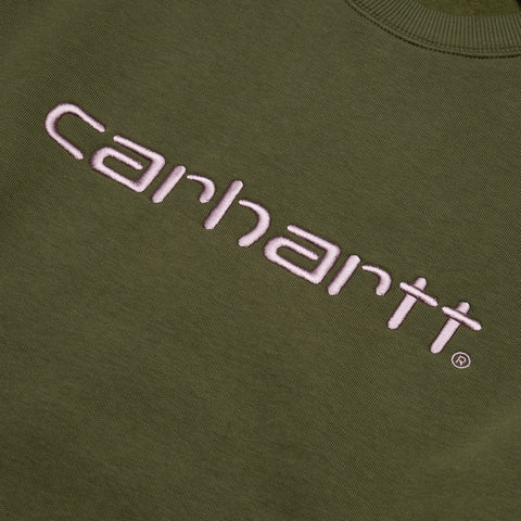 Carhartt WIP Sweatshirt - Dundee/Glassy Pink