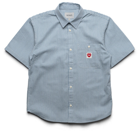Carhartt WIP Terrell Short Sleeve Shirt  - Bleach/Wax