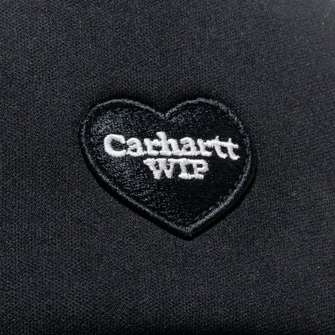 Carhartt WIP Heart Patch Trucker Hat - Black