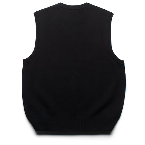 Carhartt WIP Script Vest Sweater - Black/White