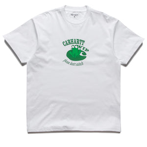 Carhartt WIP Dont Snitch Tee - White