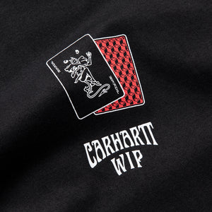 Carhartt WIP Playing Cards Tee - Black