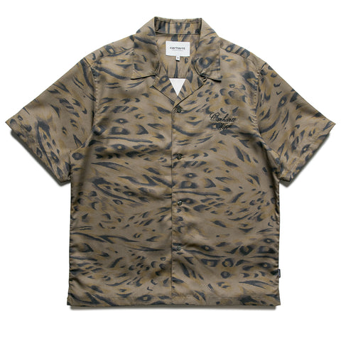 Carhartt WIP Travon Shirt - Duck Feather Print/Cypress