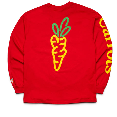 Carrots By Anwar Carrots Tomatoes L/S Tee - Red