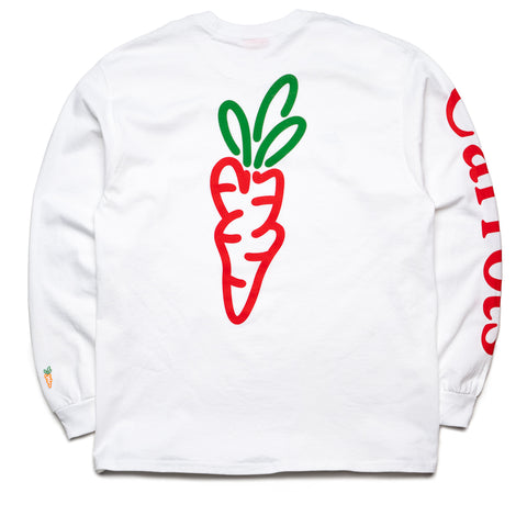Carrots By Anwar Carrots Tomatoes L/S Tee - White