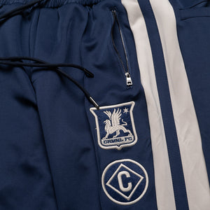 Criminal Damage Panel FC Track Pants - Navy/Cream