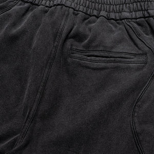 Criminal Damage Wavy Seam Training Pants - Washed Black