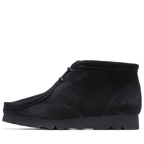POST ARCHIVE FACTION x Clarks Wallabee Boot - Black Suede