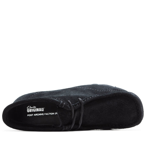 POST ARCHIVE FACTION x Clarks Wallabee Boot - Black Suede