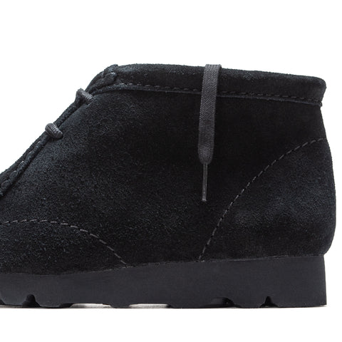 POST ARCHIVE FACTION x Clarks Wallabee Boot - Black Suede