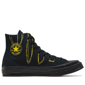 EDGLRD x Converse Chuck 70 Hi - Black/Yellow
