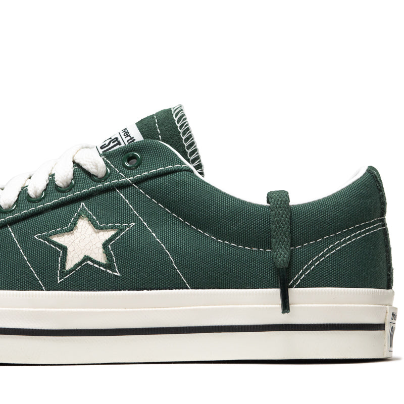 Converse one star pro ox camo green best sale