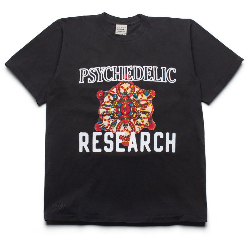 ★CRTFD★ U Psychedelic T-Shirt Vintage Black PSYCHEDELIC TE Sneaker Politics