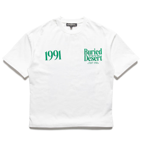 Criminal Damage Buried Deep Tee - Off White