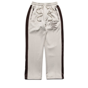 Criminal Damage Pin Tuck Track Pants - Stone/Brown