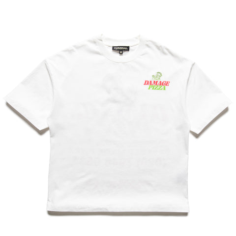 Criminal Damage Pizza Tee - Off White