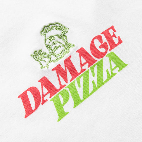 Criminal Damage Pizza Tee - Off White