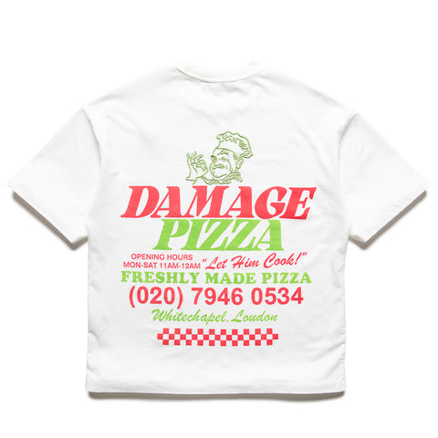 Criminal Damage Pizza Tee - Off White