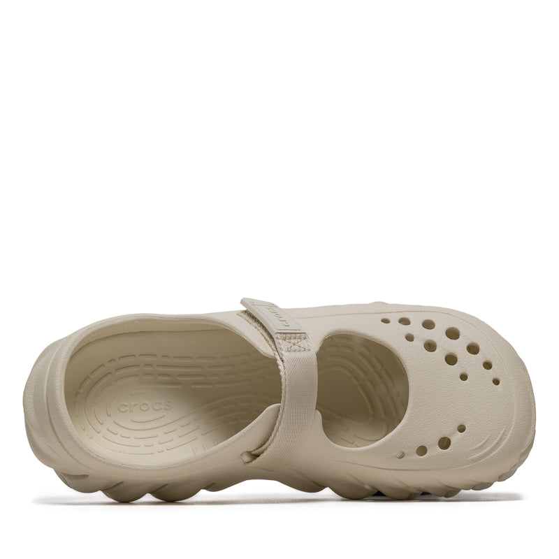 Women's Crocs Echo Mary Jane Clog - Summit White – Sneaker Politics