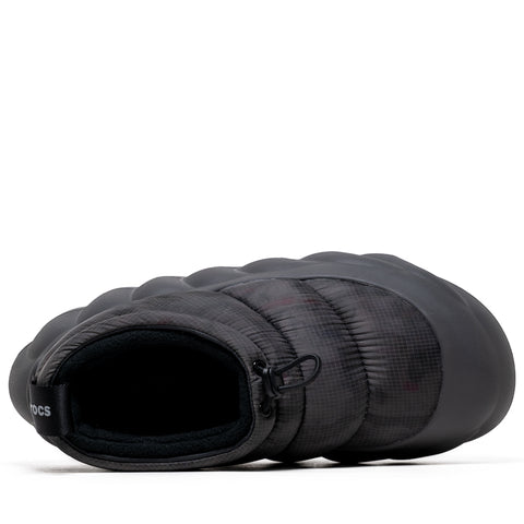 Crocs Overpuff Shorty Translucent - Black