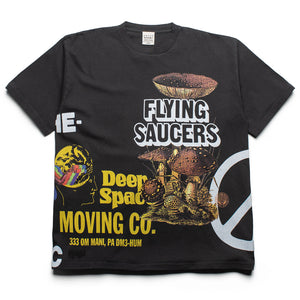 CRTFD Allover Print Mash Up Tee - Vintage Black