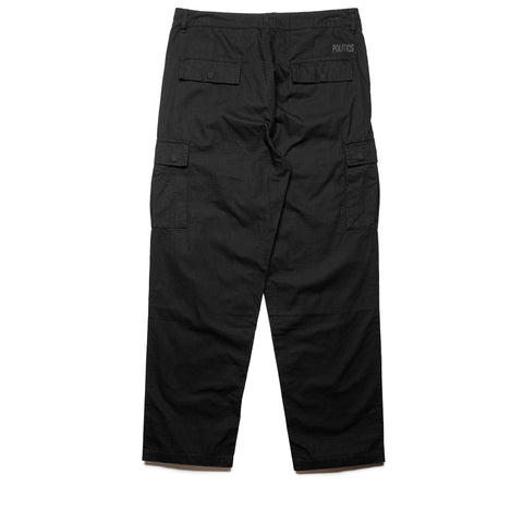 Politics Cargo Pant - Black