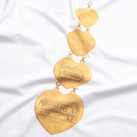 Carhartt WIP Hartt Chain Tee - White