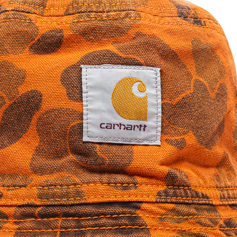 Carhartt WIP Duck Bucket Hat - Camo Duck/Turmeric