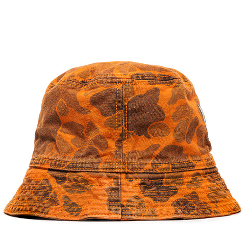 Carhartt WIP Duck Bucket Hat - Camo Duck/Turmeric