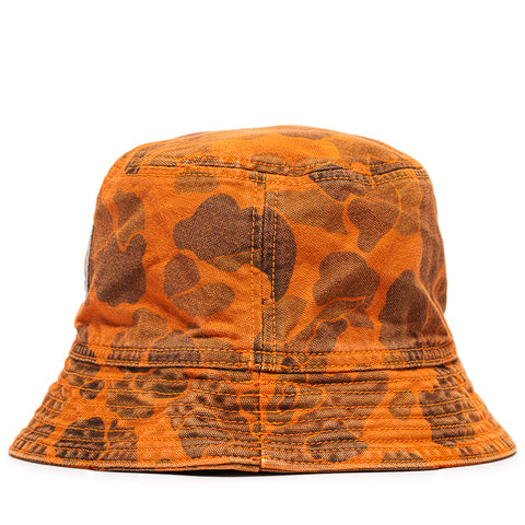 Carhartt WIP Duck Bucket Hat - Camo Duck/Turmeric